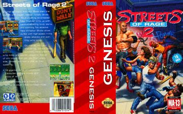 Streets Of Rage 2 Genesis The Cover Project