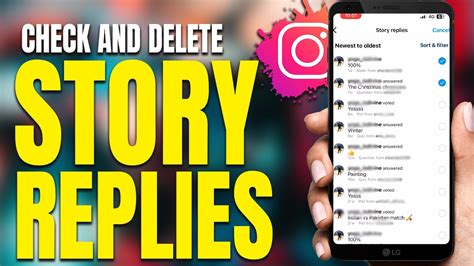 How To Delete Story Replies On Instagram Youtube