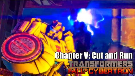 Transformers Fall Of Cybertron Chapter Cut Run Youtube