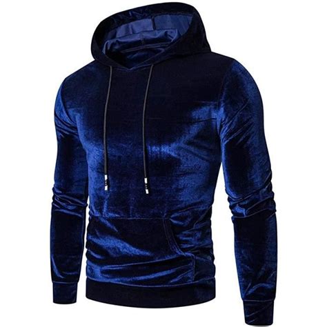 Sweat Capuche En Velours Dor Chaud Pour Homme Pour L Automne Et L