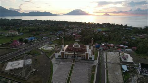 Drone View Kota Sofifi Maluku Utara Indonesia Youtube