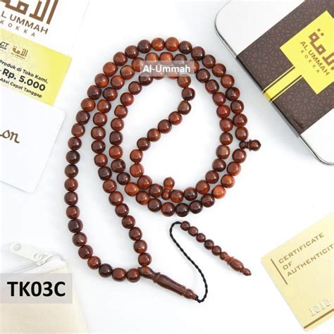 Jual Tasbih Kokka Bulat 99 Coklat 8mm Kaukah Koka Kaoka Di Lapak