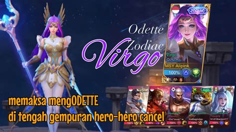 Beli Skin Odette Zodiac Virgo Pake Diamond Akhirnyaaaaaa Punya Skin