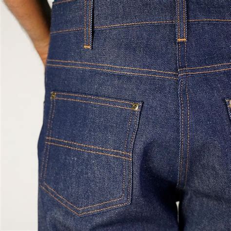 プリズンブルース ダブルニー ワークジーンズ デニム PRISON BLUES DOUBLE KNEE WORK JEANS Without