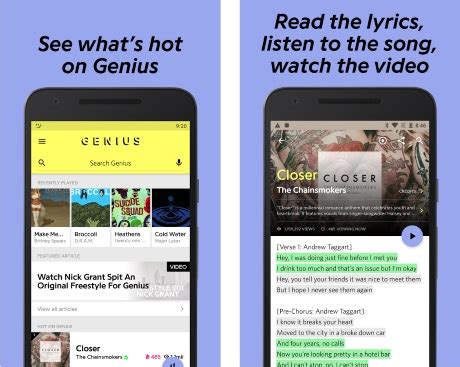 T L Charger Genius Paroles Musique Pour Web Ios Android