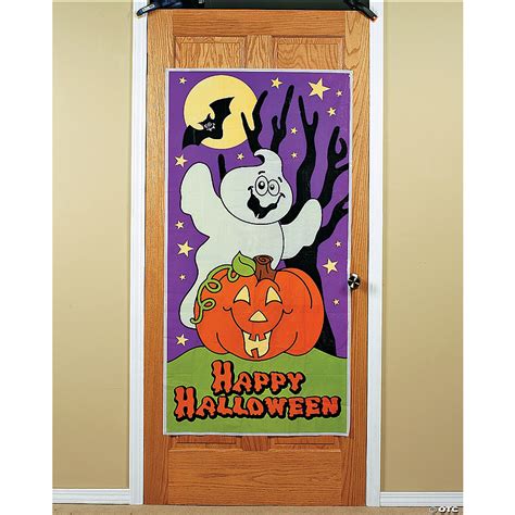 Plastic Glow In The Dark Halloween Door Cover Discontinued