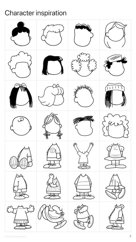 How to Draw Yourself as a 'Peanuts' Character Using Apple Pages With an ...