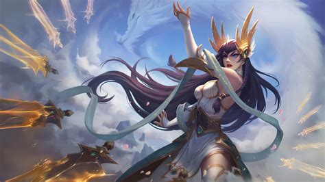 Irelia, Divine Sword, LoL, 4K, HD Wallpaper | Rare Gallery