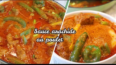 Sauce Arachide Au Poulet Revisitée Azidessi Peanut soup Mafe