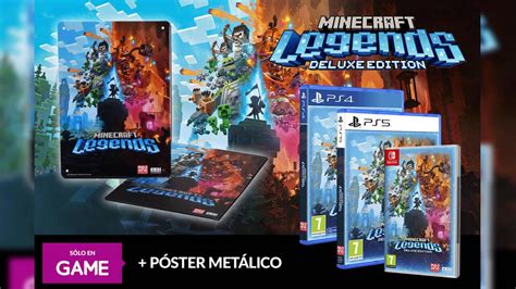 Reserva Minecraft Legends En Game Para Llevarte De Regalo Un P Ster