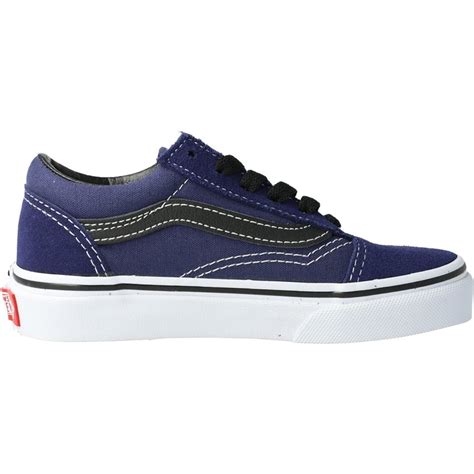 Vans Uy Old Skool Medieval Blue Suede 115 Us Child Trainers Shoes