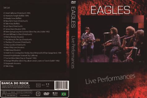 The EAGLES Various Live Performances DVD | DVD Rock Depot