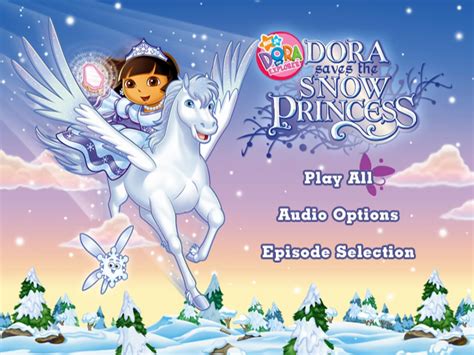 Dora La Exploradora Dora Al Rescate De La Princesa De La Nieve Dvd