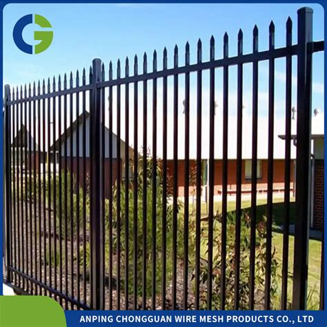 Metal Fence Panel Modern Luxury Garden Fences Vertical Slat Fencing