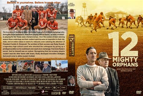 12 Mighty Orphans 2021 R1 Custom Dvd Cover And Label Dvdcover Com