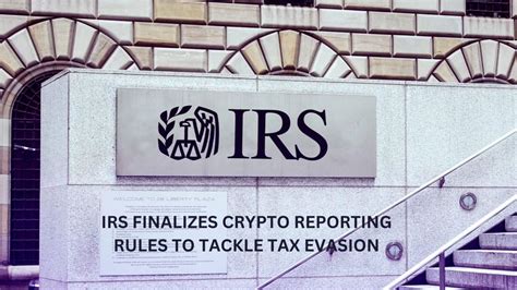 Irs Finalizes Crypto Reporting Rules To Tackle Tax Evasion R Coincodecap