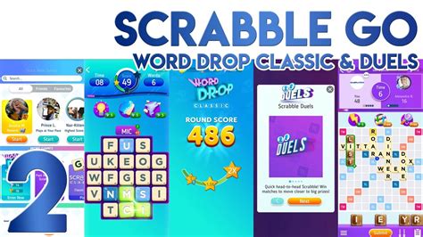 Scrabble Go Word Drop Classic And Duels Modes Youtube