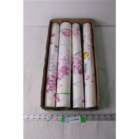 (4) Rolls of Peel and Stick Wallpaper - Bodnarus Auctioneering