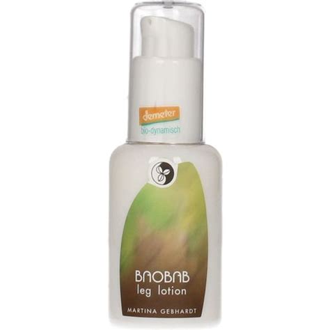 Martina Gebhardt Baobab Leg Lotion Ecco Verde Ireland