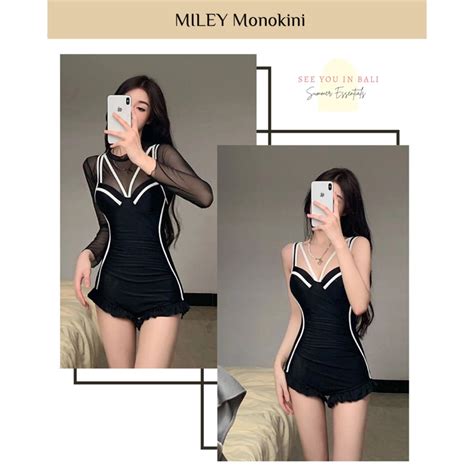 Jual Miley Aio Bikini Set Bikini Korea Monokini Bikini Murah