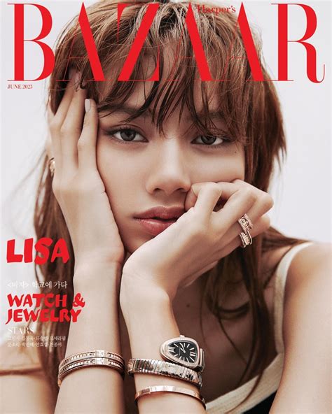 BLACKPINK S Lisa On Harper S Bazaar Korea June 2023 Cover S7yle