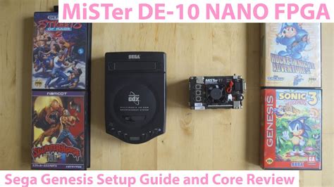 Mister Fpga De Nano Sega Genesis Mega Drive Setup Tutorial And