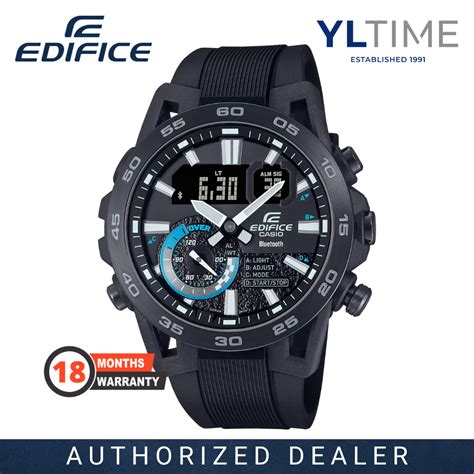 Casio Edifice Sospensione Smartphone Link Model Ecb Pb A Yl Time