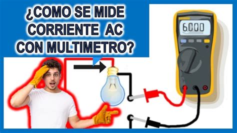 Como Medir La Corriente De La Casa Con Un Multímetro ⚡corriente Alterna