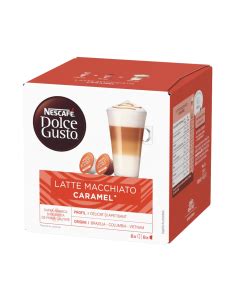 Nestlè kapsule Nescafè Dolce Gusto Latte macchiato caramel 16 kom