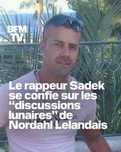 BFMTV on Twitter Le rappeur Sadek a révélé avoir fréquenté la même