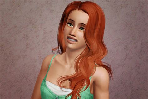 Flawlessly Hairstyle Retextured By Beaverhausen Sims Hairs