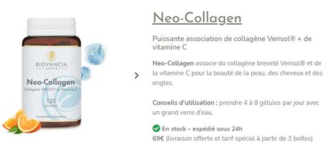 Neo Collagen Verisol Avis La R Volution Anti Ge