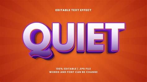 Premium Vector Quiet Editable Text Effect In Fancy And Elegant Text Style