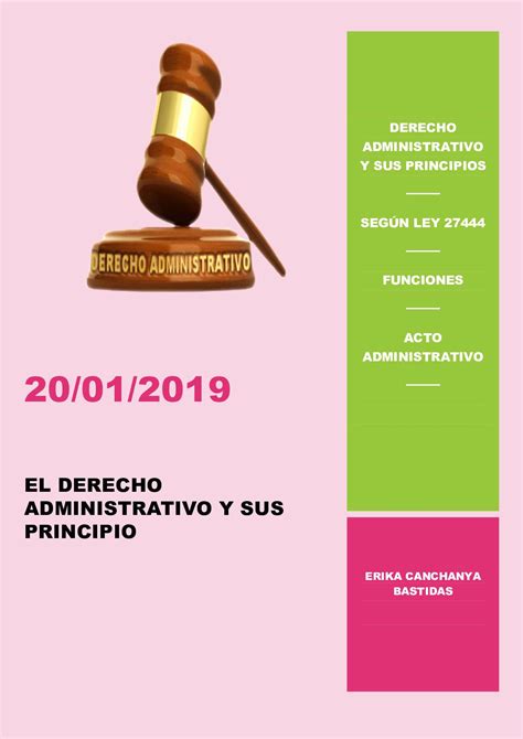 Calaméo Elementos Basicos Del Derecho Administrativo 1