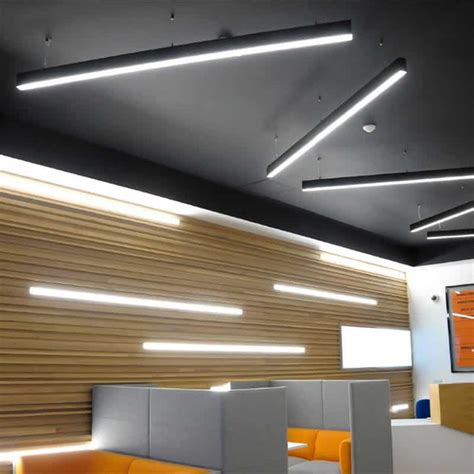 Suspended LED Linear Lighting