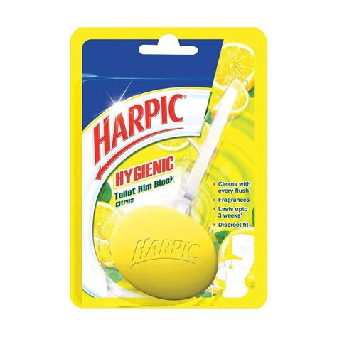 Yellow Harpic Hygienic Toilet Rim Block Packaging Size G At Rs