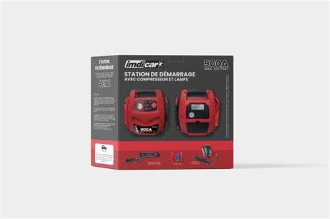 Station de démarrage IMDICAR 12V compresseur Roady