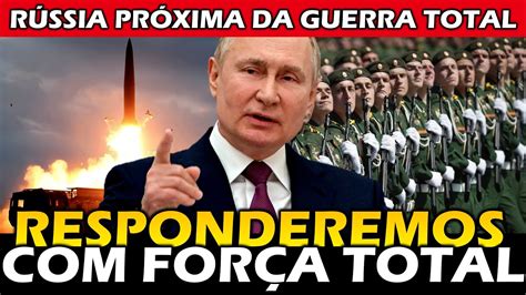 151 PUTIN AVISA UCRÂNIA PAREM OU RESPONDEREMOS FORÇA TOTAL