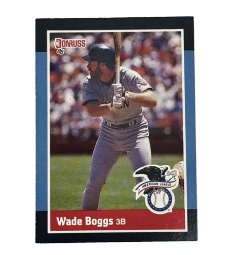 Donruss All Stars Wade Boggs Boston Red Sox Eur Picclick Fr