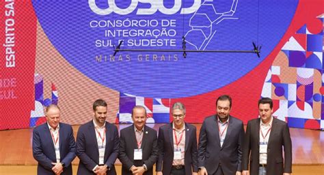 Em Minas Gerais Jorginho se reúne governadores do Sul e do Sudeste