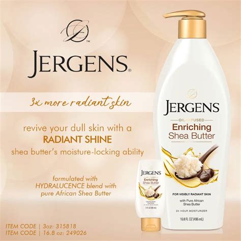 Jergens® Shea Butter Deep Conditioning Moisturizer Mia Usa The Philippines