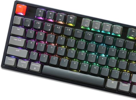 Keychron K8 J1 RGB TKL Hot Swappable Wireless Mechanical Keyboard Red