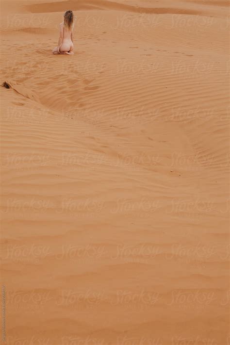 Naked Woman In Sand By Stocksy Contributor Serge Filimonov Stocksy