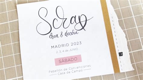 Haul De La Feria Scrap Crea Y Decora Youtube