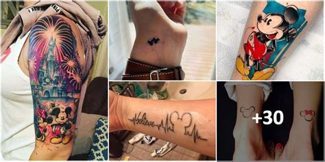 Tatuajes De Mickey Mouse【30 Geniales Ideas De Disney】🖤🐭 【lo Mejor De