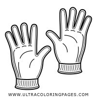 Dibujo De Guantes Para Colorear Ultra Coloring Pages