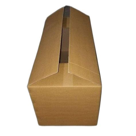 Double Wall 5 Ply Rectangular Plain Corrugated Packaging Box At Rs 20