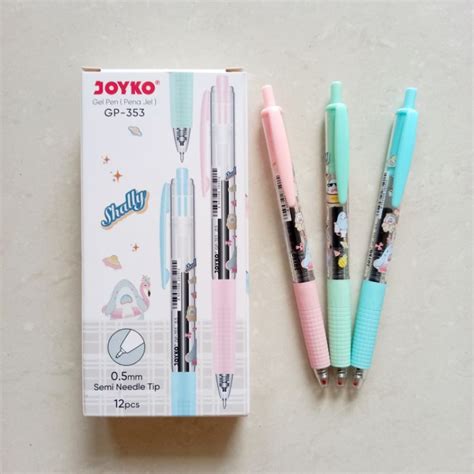 Jual LUSIN MURAH Pulpen Gel Pen Pena Jel 0 5 Mm Joyko GP 353 Shally