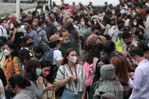 Dampak Gempa Sr Banten Di Jakarta Foto Tribunnews