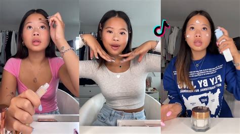 Katie Fang Grwm Pt 1 Tiktok Compilation YouTube